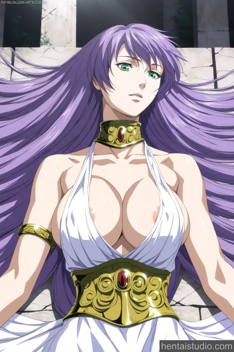 Sasha from Saint Seiya: The Lost Canvas hentai art 20 of 35