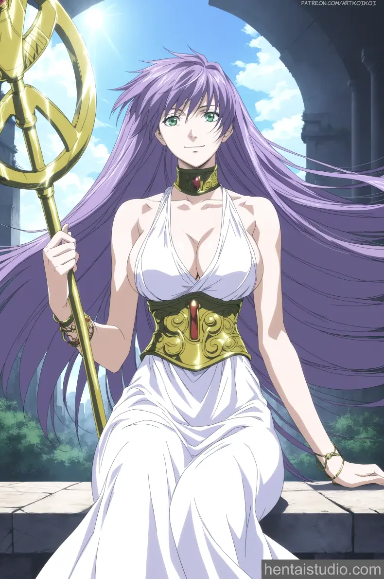 Sasha from Saint Seiya: The Lost Canvas hentai art 21 of 35
