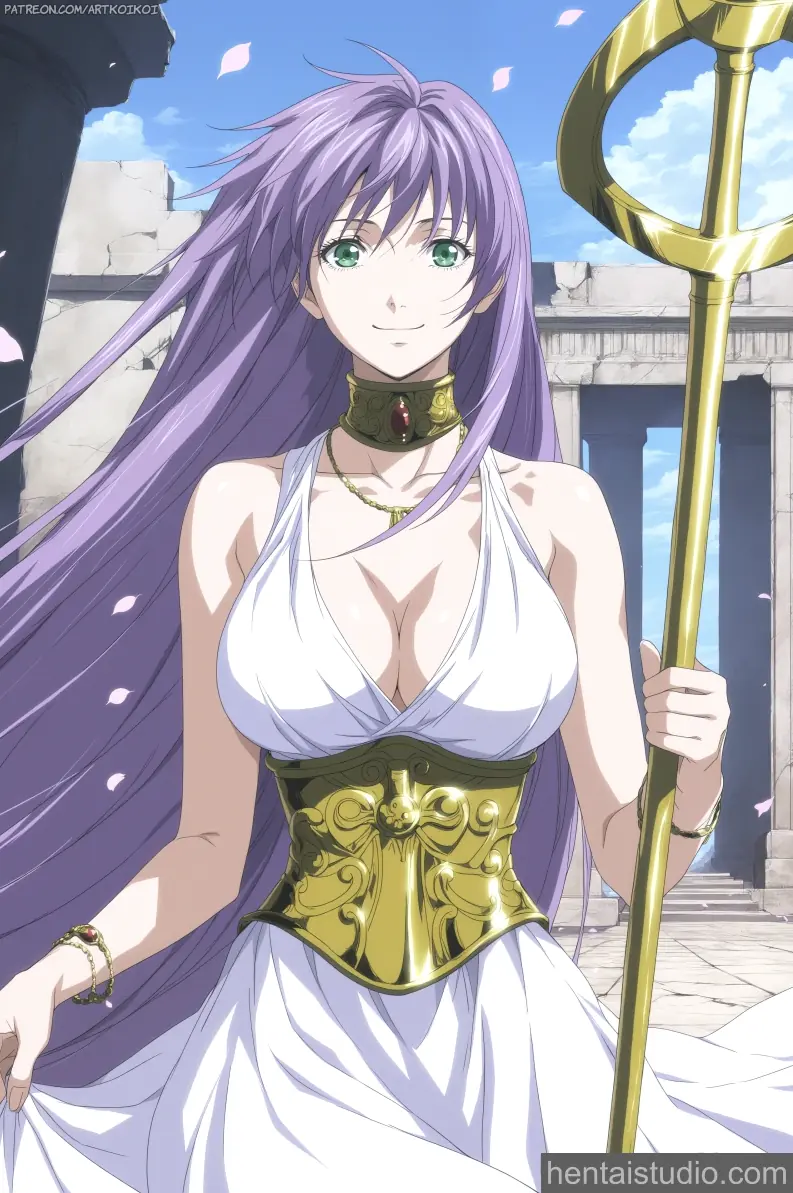 Sasha from Saint Seiya: The Lost Canvas hentai art 23 of 35