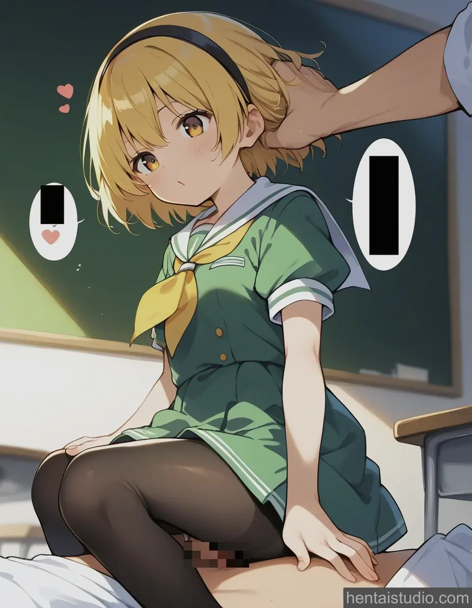 Satoko Houjou from Higurashi When They Cry hentai art 1 of 15
