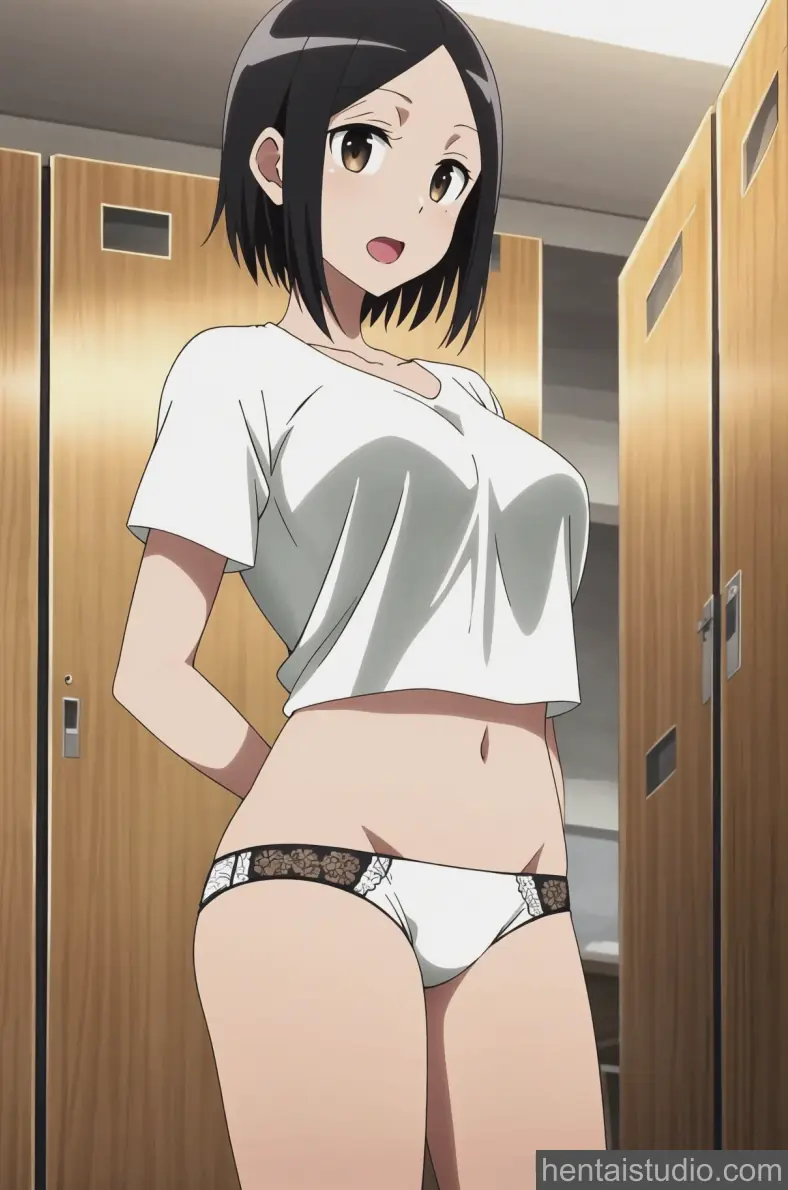 Satomi Tachibana from How Heavy Are The Dumbbelss You Lift hentai art 18 of 47