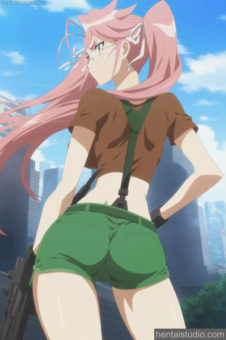 Saya Takagi from Highschool Of The Dead hentai art 2 of 15