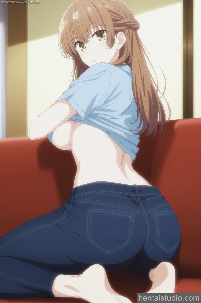 Sayaka Saeki from Bloom Into You hentai art 4 of 11