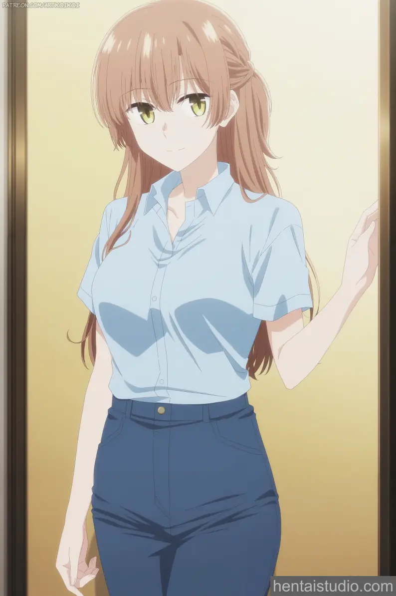 Sayaka Saeki from Bloom Into You hentai art 5 of 11