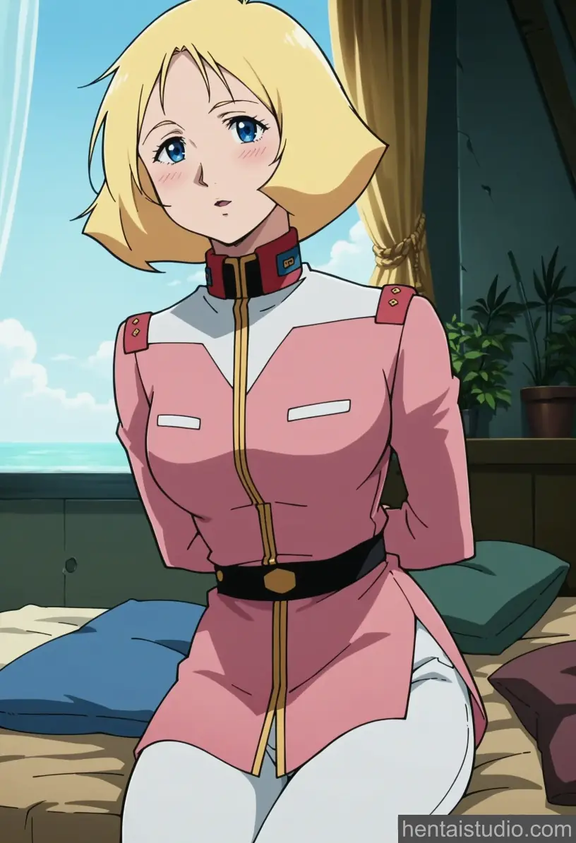 Sayla Mass from Gundam hentai art 11 of 28