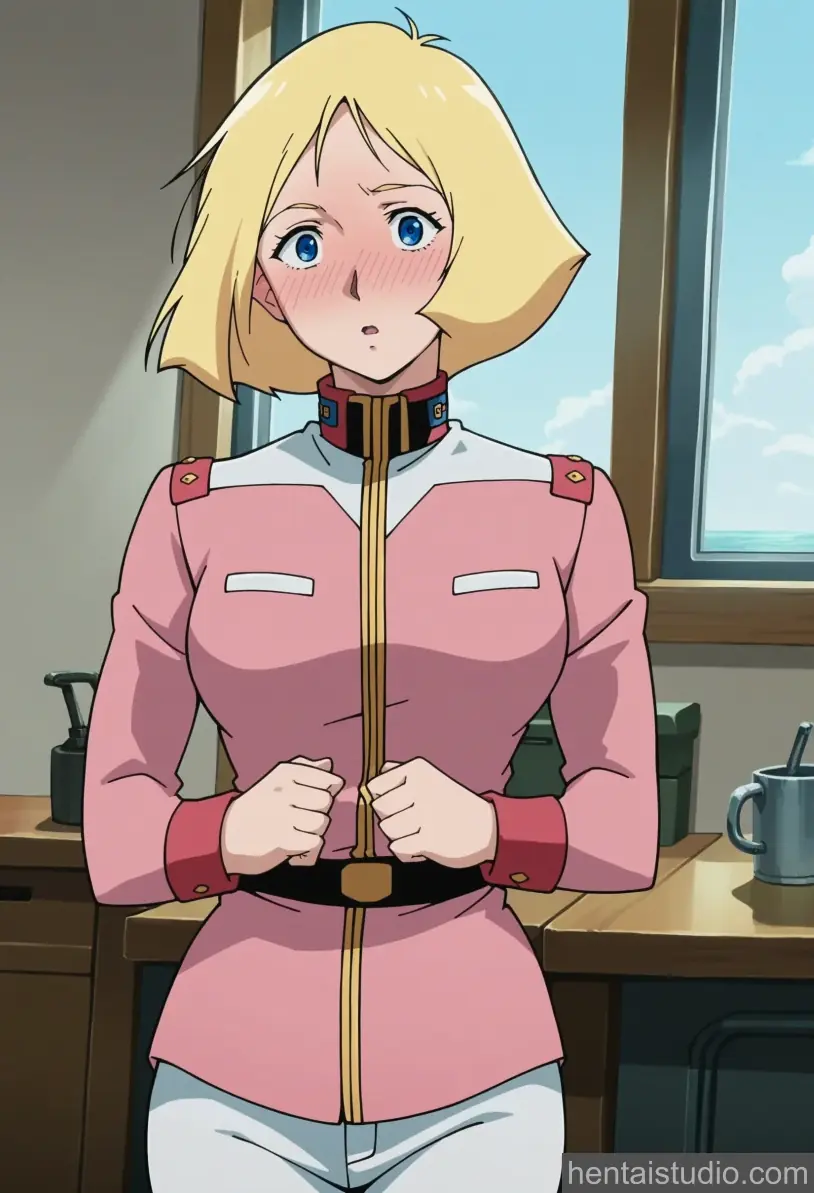 Sayla Mass from Gundam hentai art 15 of 28