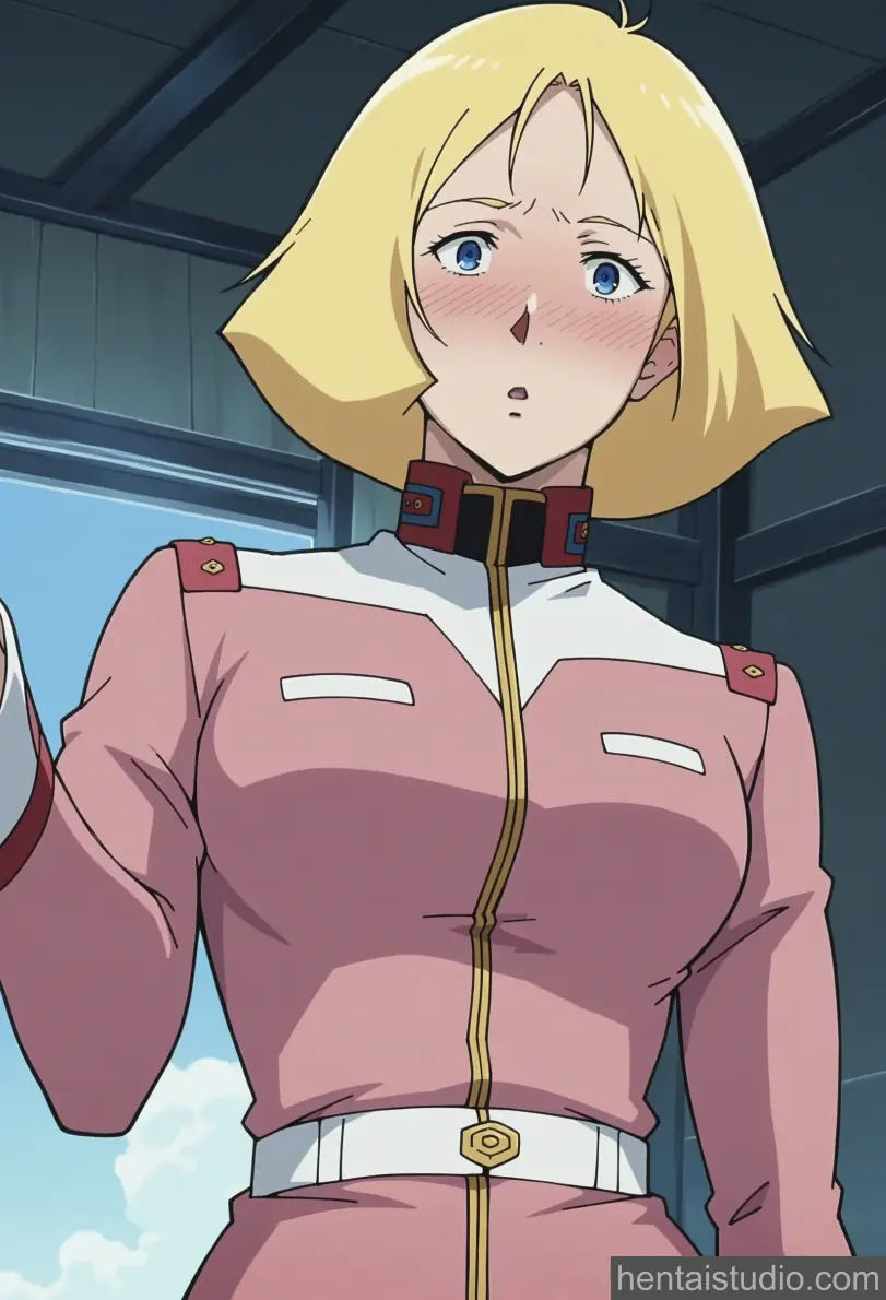 Sayla Mass from Gundam hentai art 16 of 28