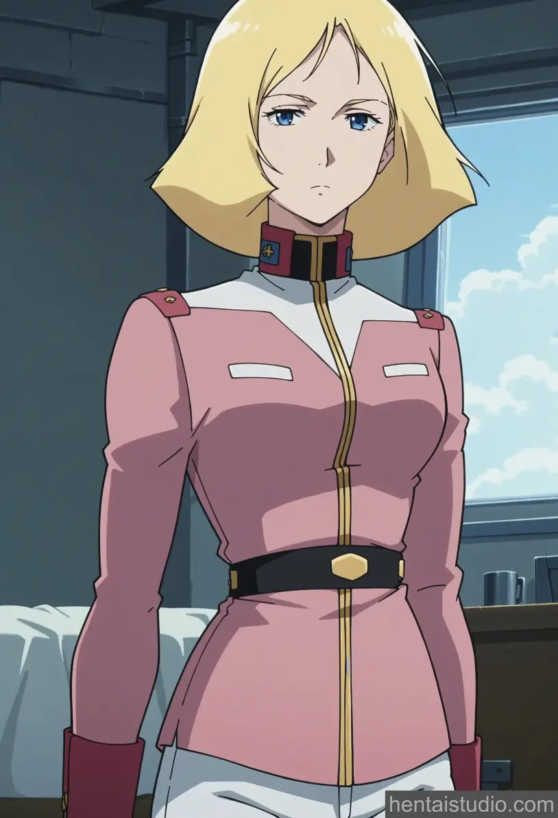 Sayla Mass from Gundam hentai art 9 of 28