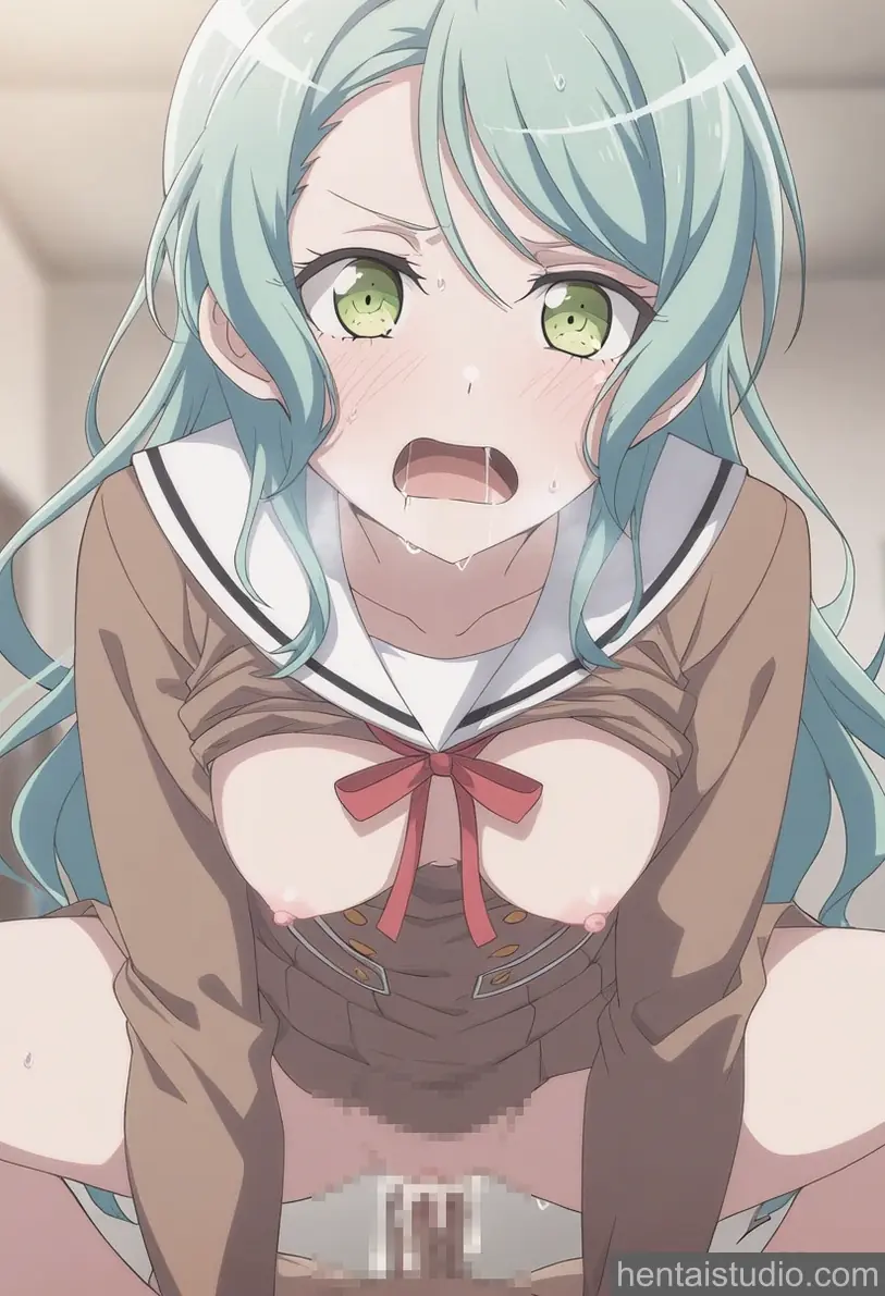 Sayo Hikawa from Bang Dream hentai art 5 of 9