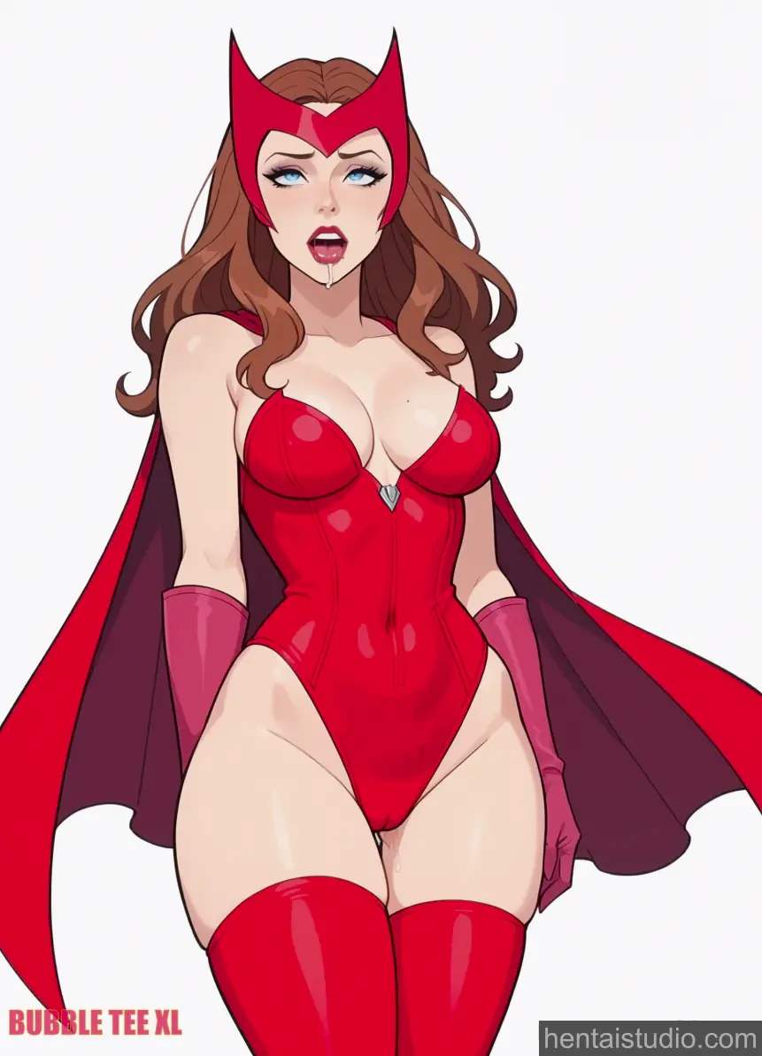 Scarlet Witch from Marvel Comic hentai art 1 of 48
