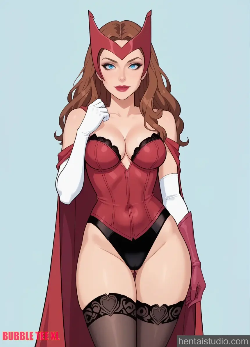 Scarlet Witch from Marvel Comic hentai art 2 of 48