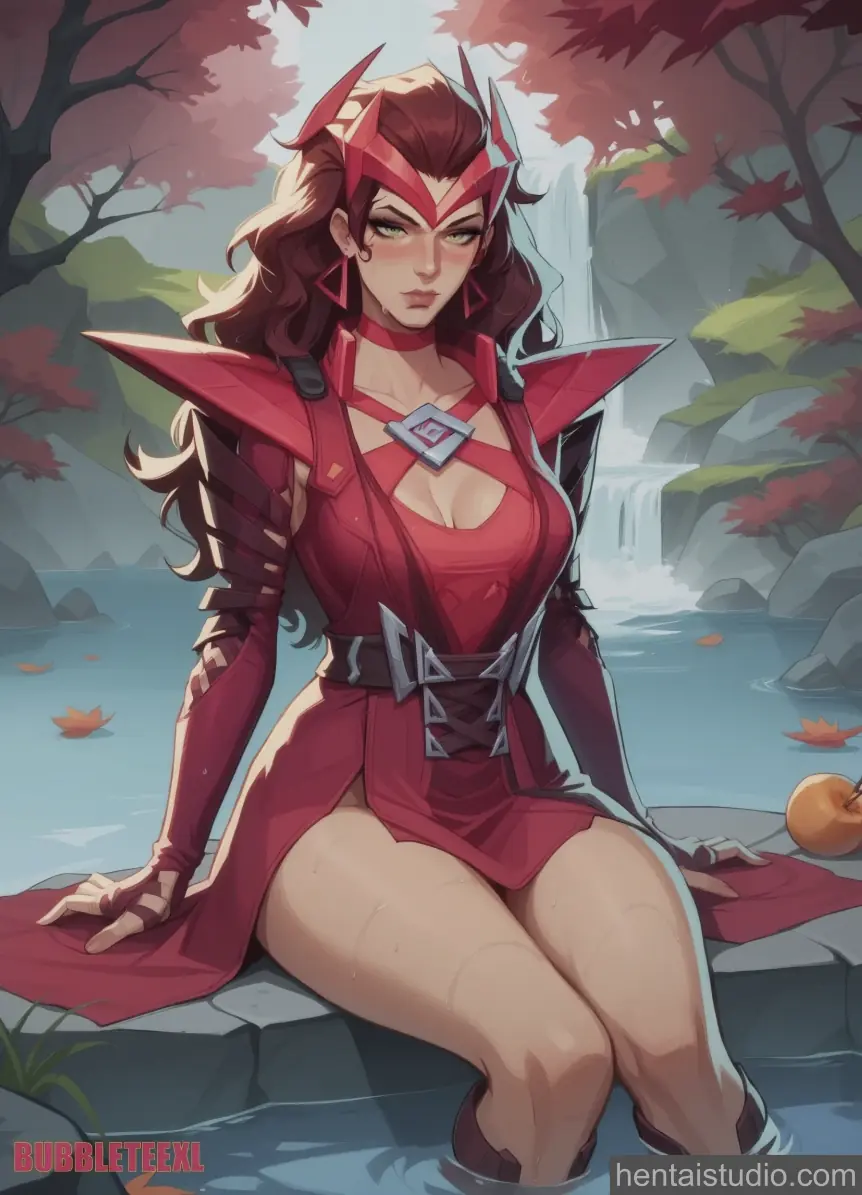 Scarlet Witch from Marvel Rivals hentai art 1 of 35