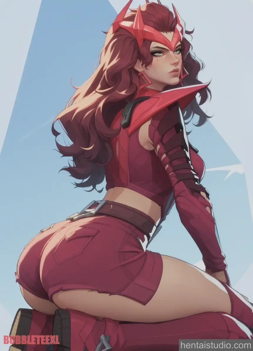 Scarlet Witch from Marvel Rivals hentai art 12 of 35