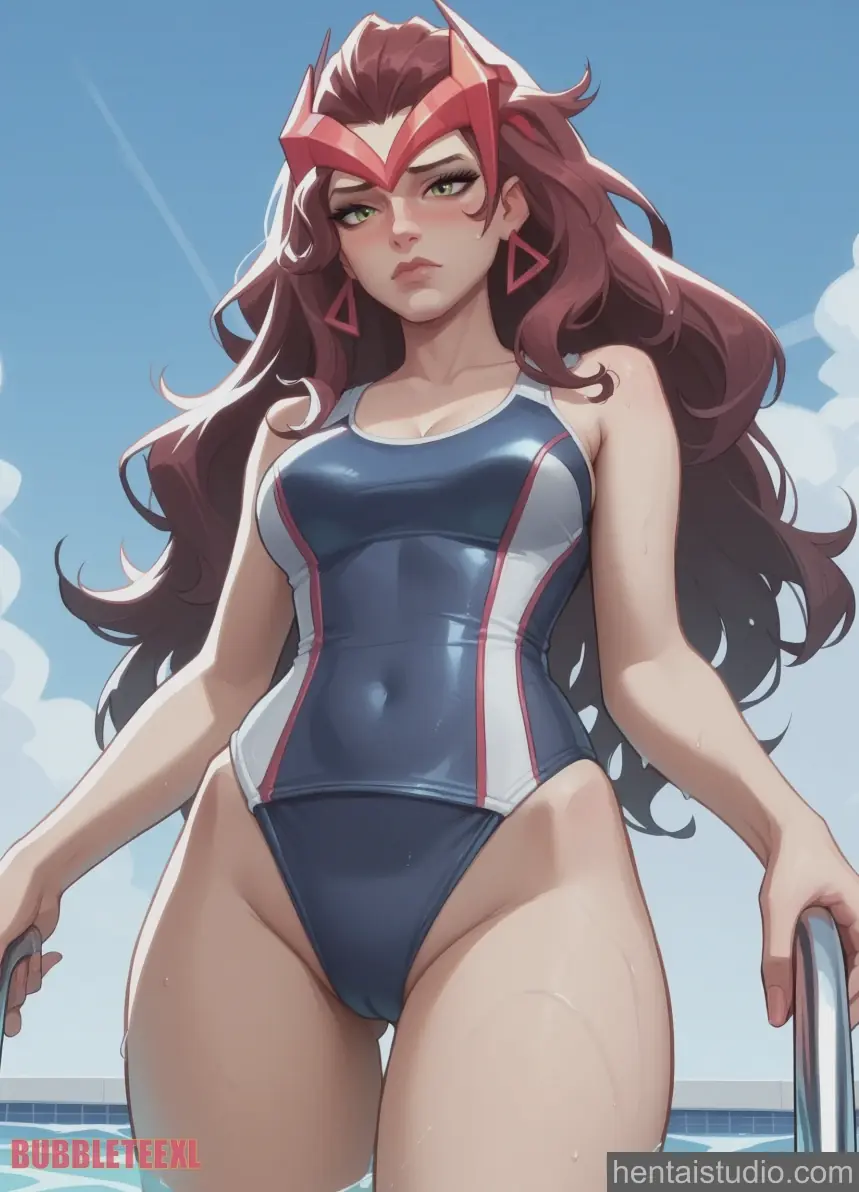 Scarlet Witch from Marvel Rivals hentai art 3 of 35