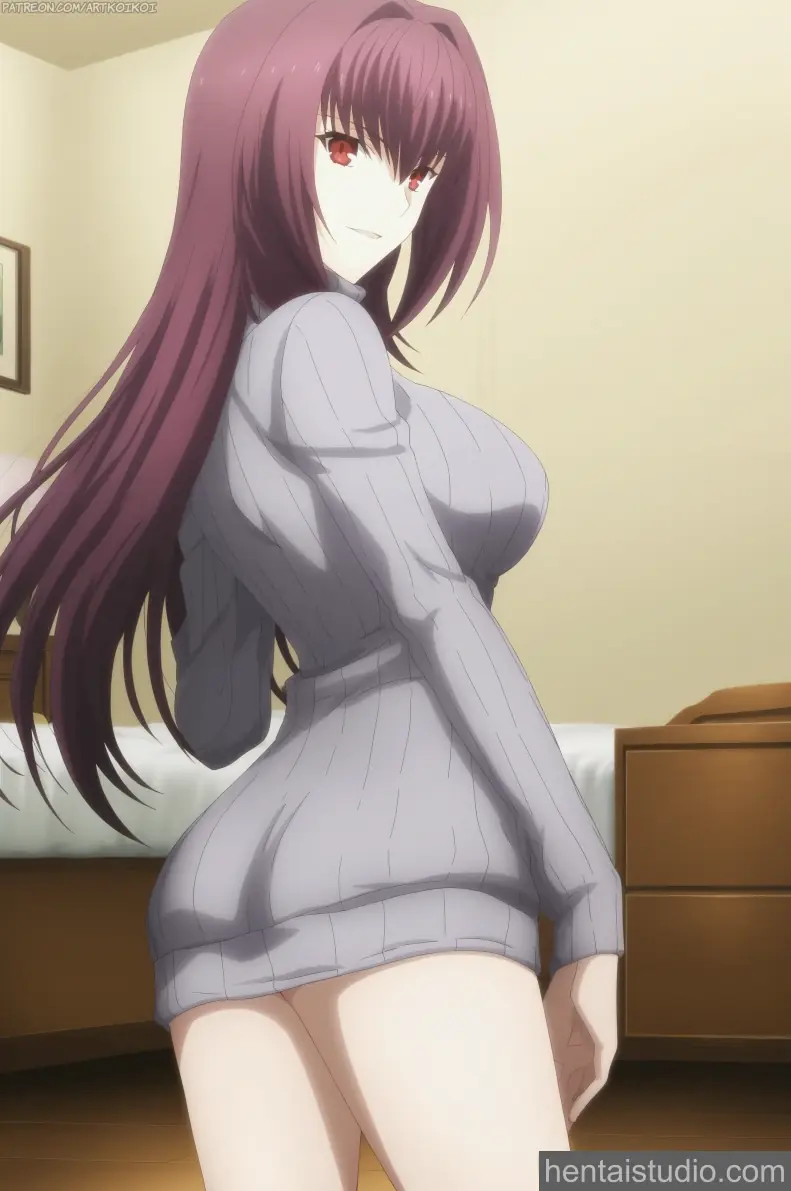 Scathach from Fate/Grand Order hentai art 11 of 12