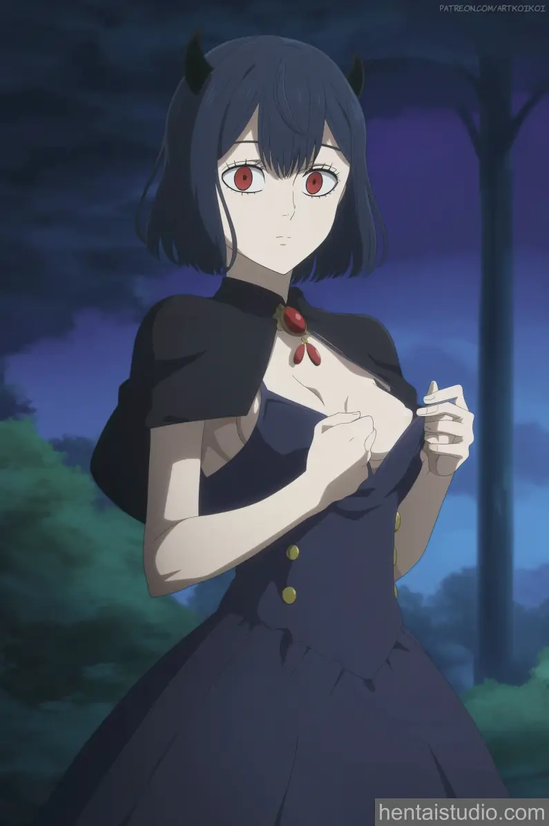 Secre Swallowtail from Black Clover hentai art 11 of 18