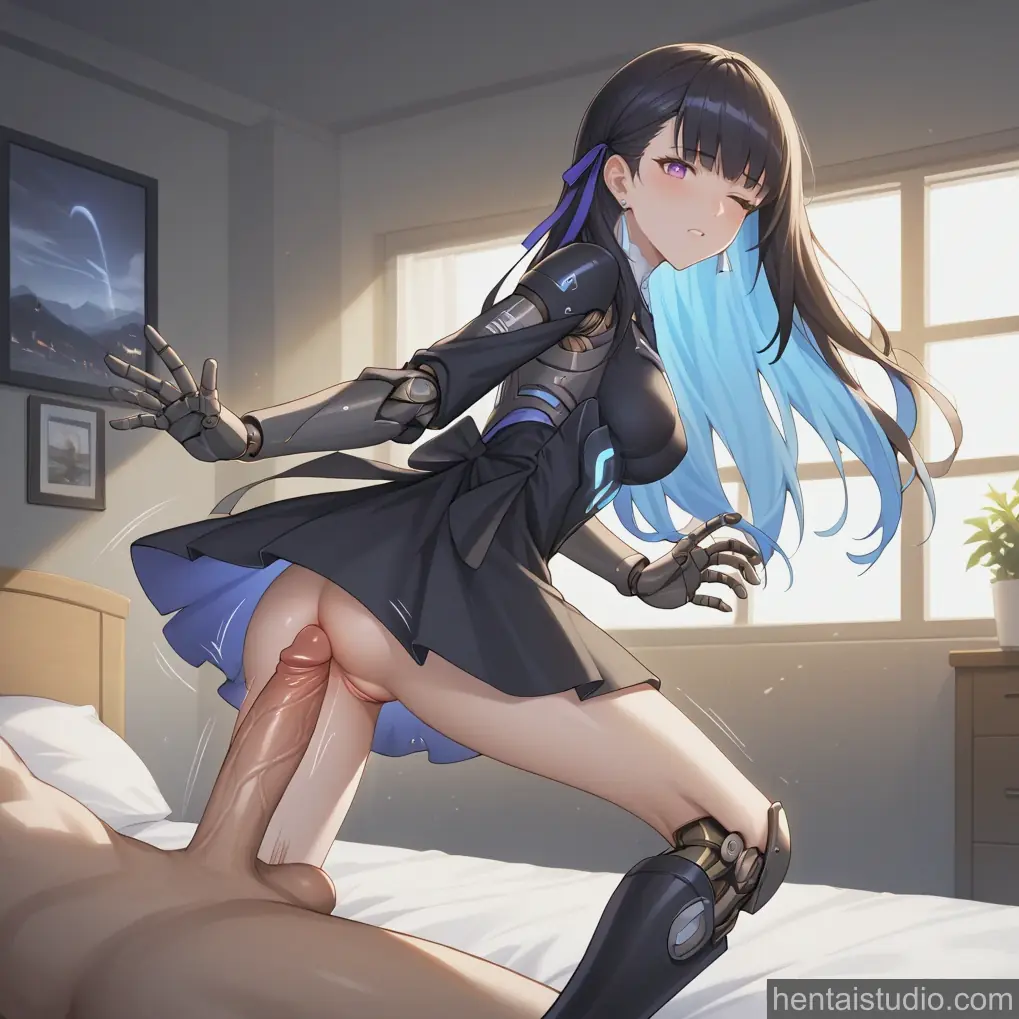 Selena from Punishing: Gray Raven hentai art 4 of 16