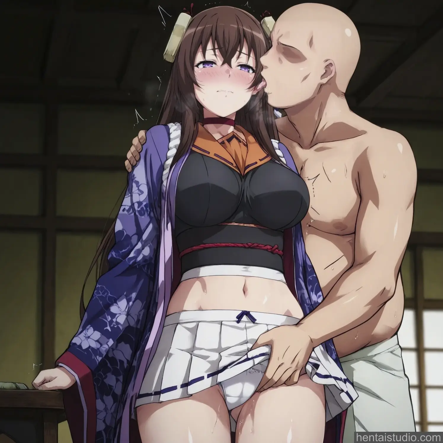 Sen Tokugawa from Samurai Girls: Hyakka Ryouran hentai art 42 of 169