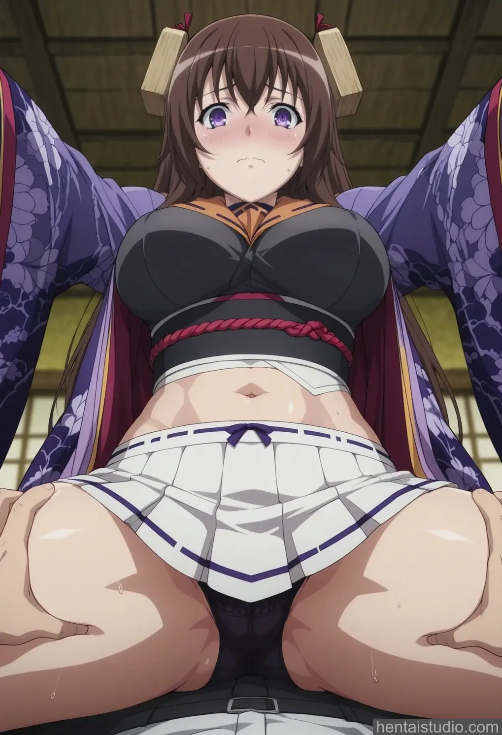 Sen Tokugawa from Samurai Girls: Hyakka Ryouran hentai art 53 of 169