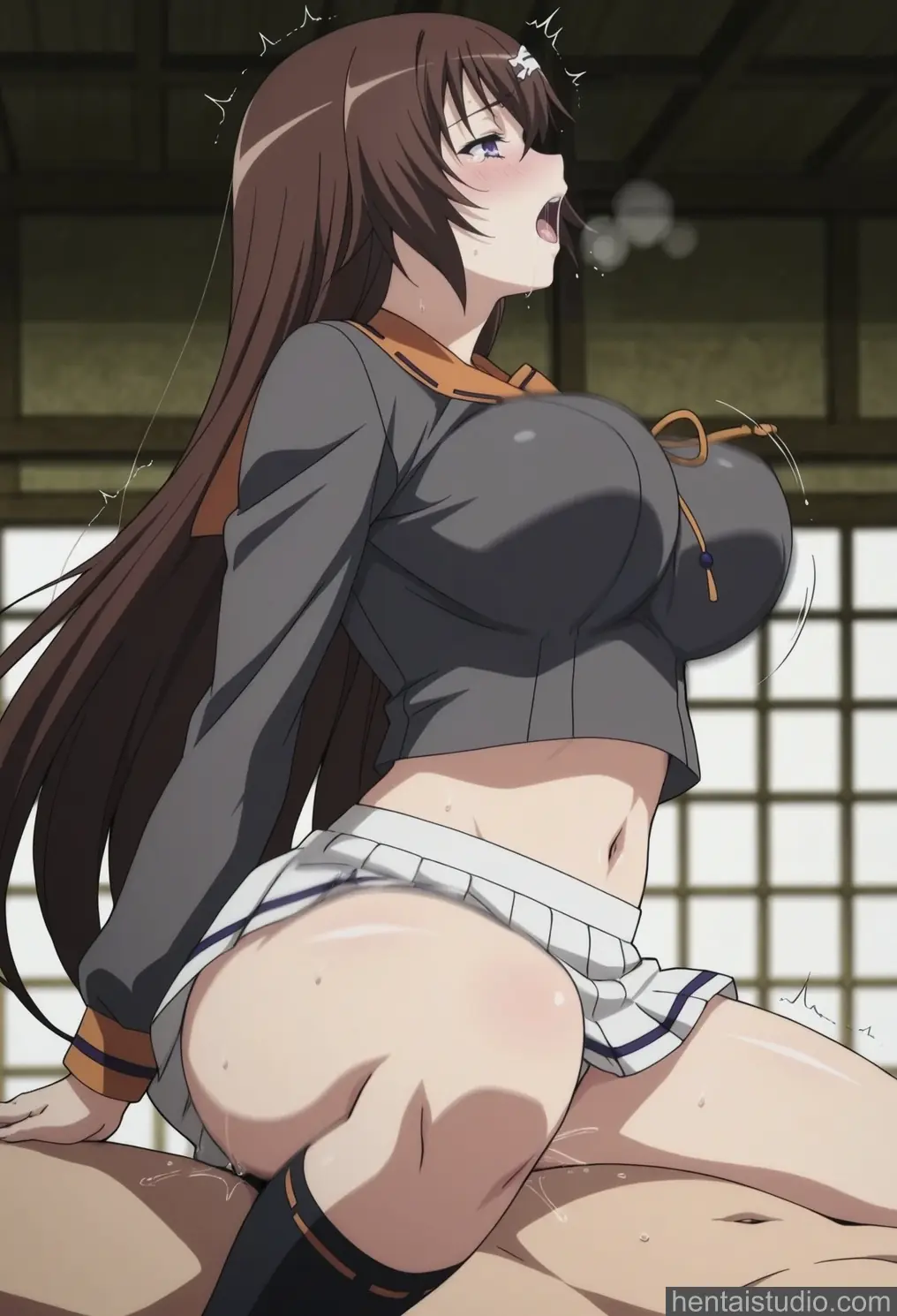 Sen Tokugawa from Samurai Girls: Hyakka Ryouran hentai art 58 of 169