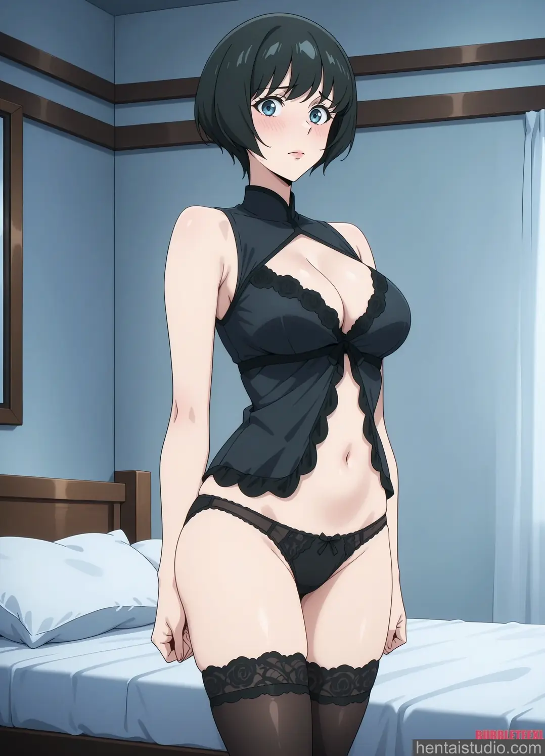 Seo Jiwoo from Solo Leveling: Arise hentai art 52 of 57