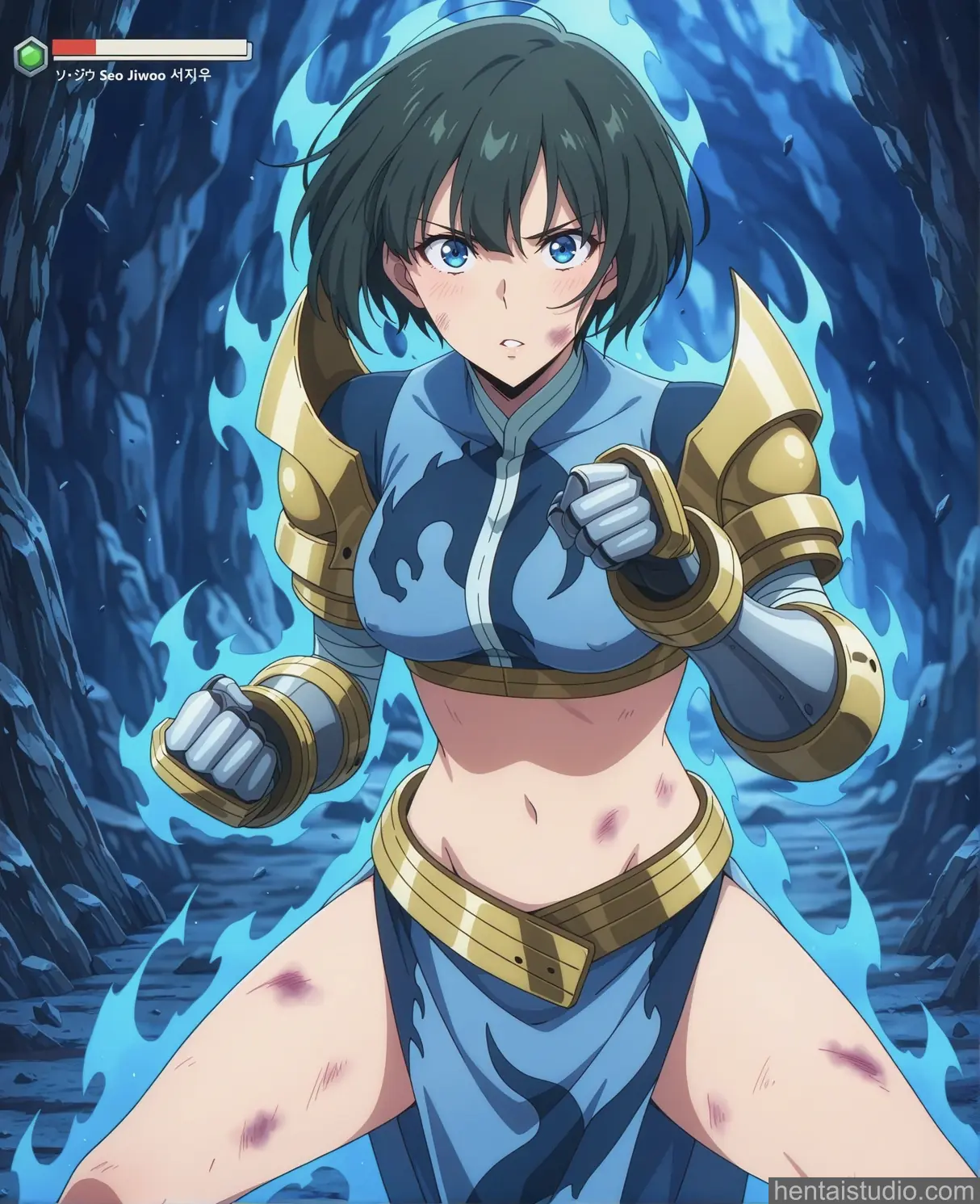 Seo Jiwoo from Solo Leveling hentai art 3 of 44