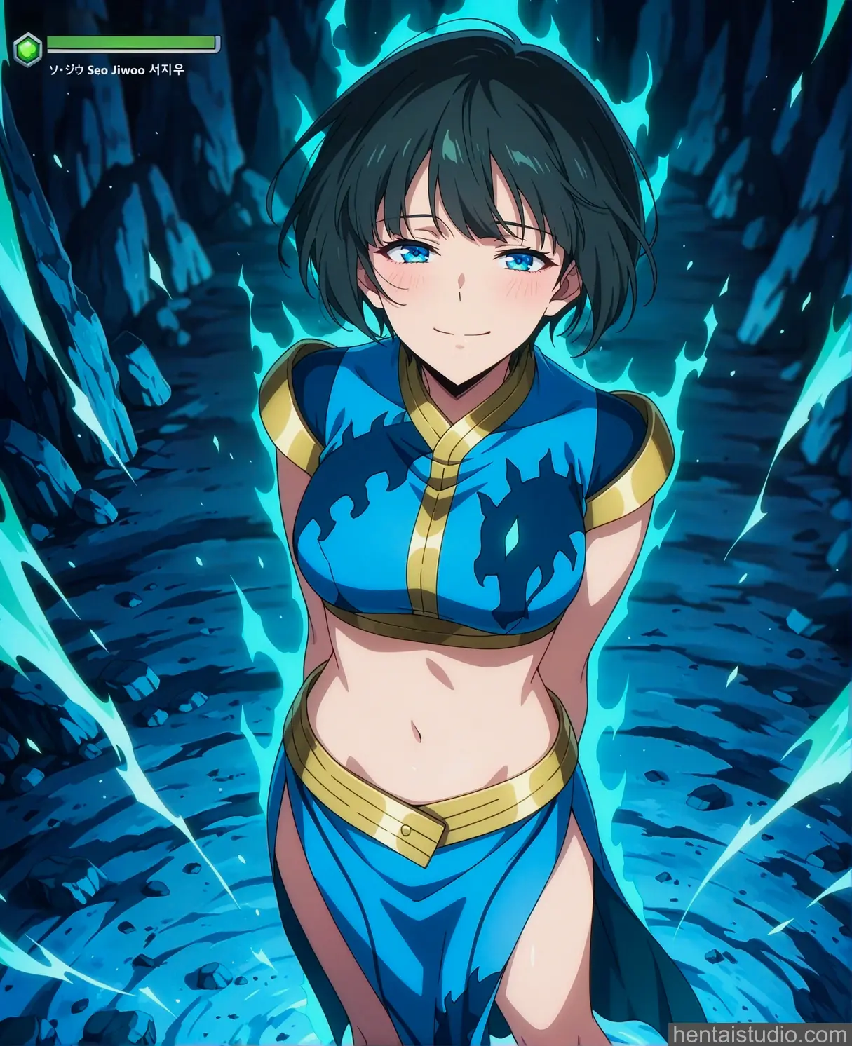 Seo Jiwoo from Solo Leveling hentai art 5 of 44