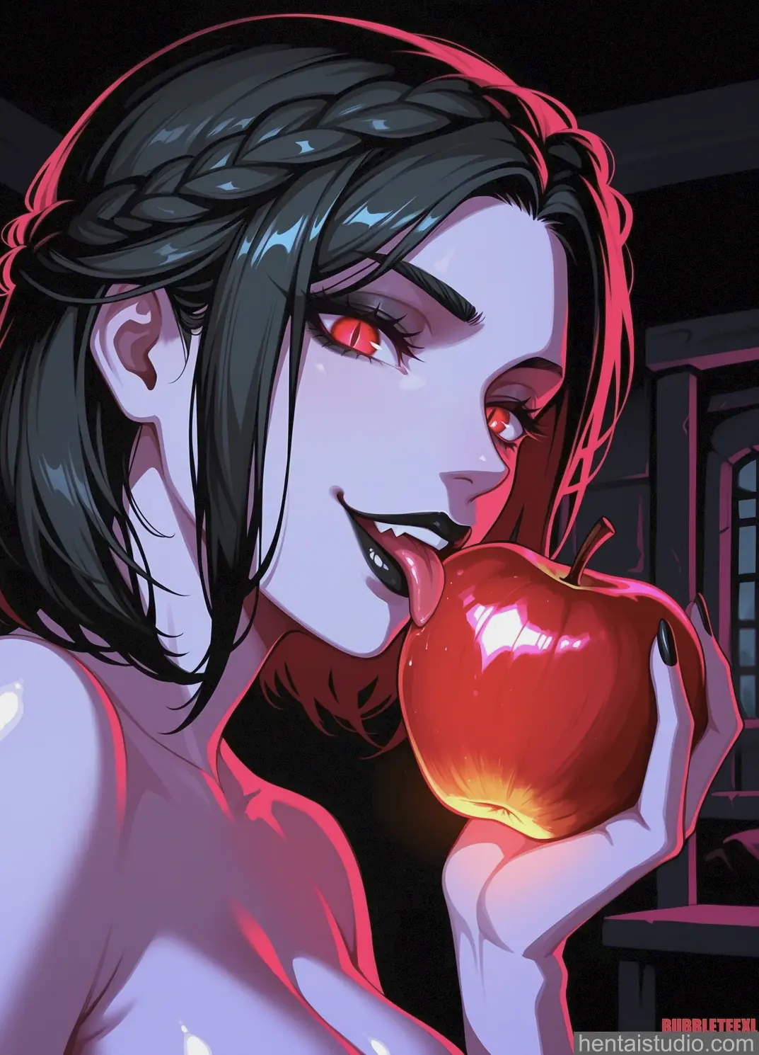 Serana from Skyrim hentai art 20 of 59