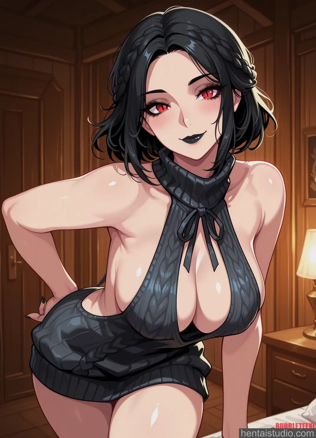 Serana from Skyrim hentai art 52 of 59