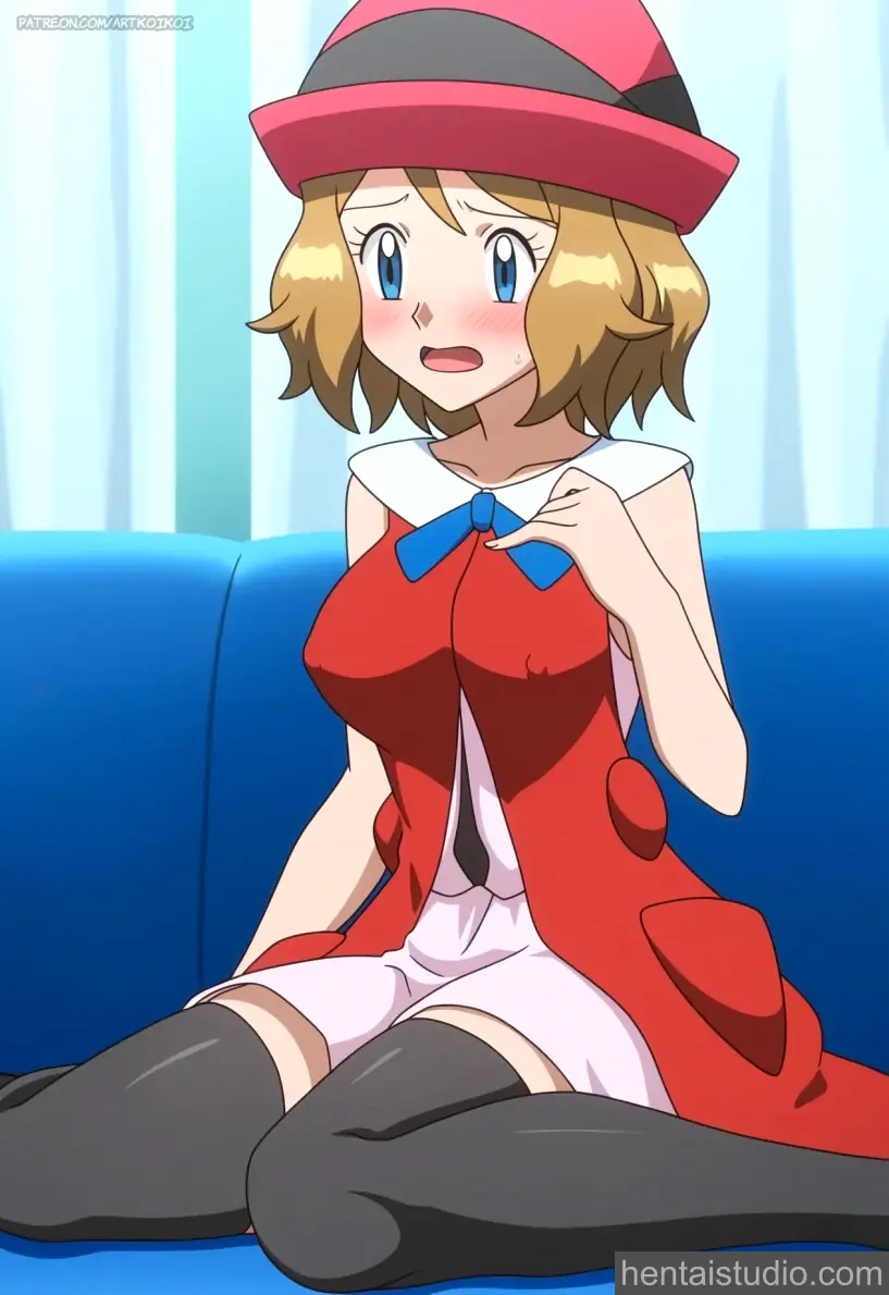 Serena from Pokemon hentai art 1 of 10