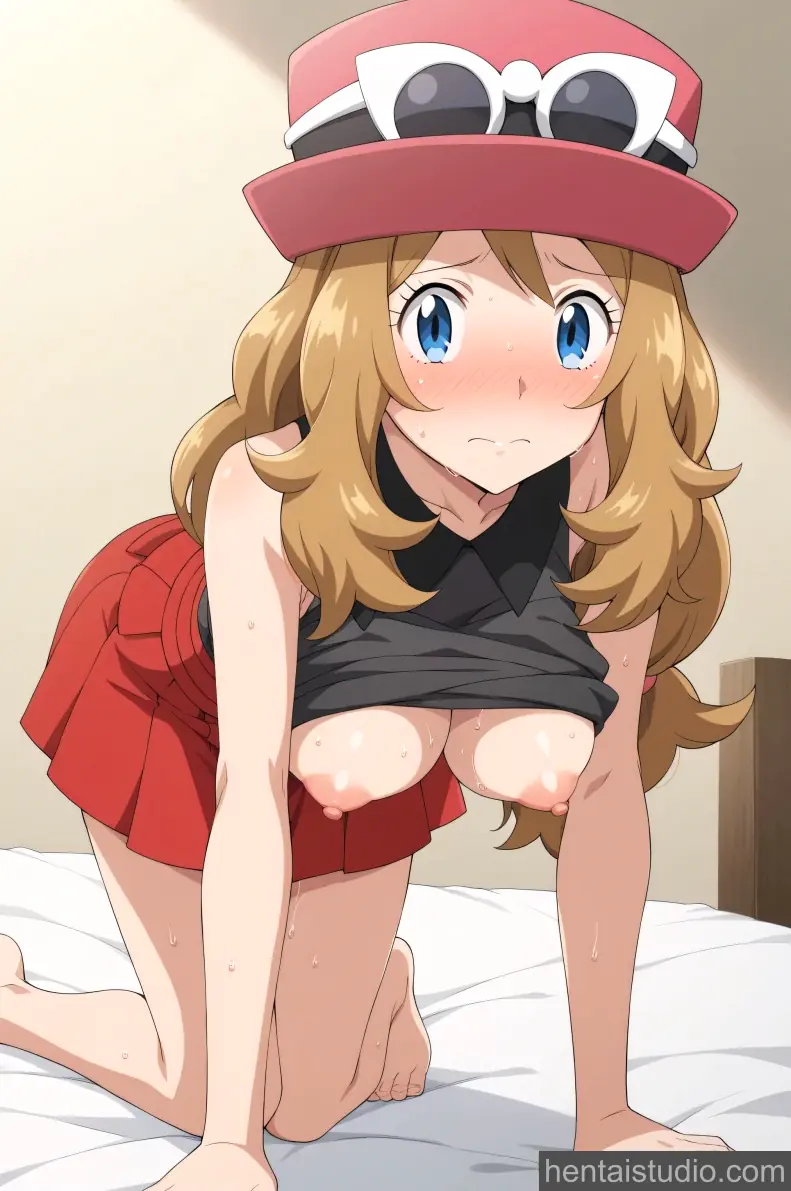 Serena from Pokemon hentai art 20 of 64