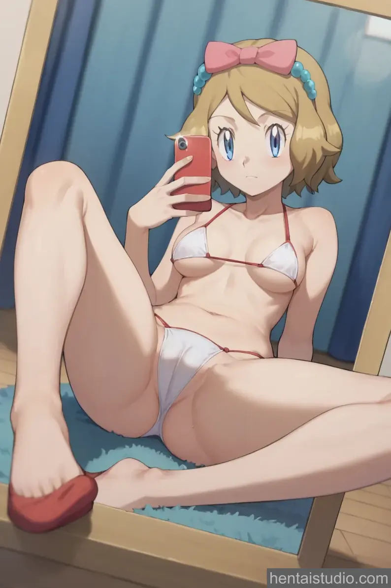 Serena from Pokemon hentai art 17 of 95