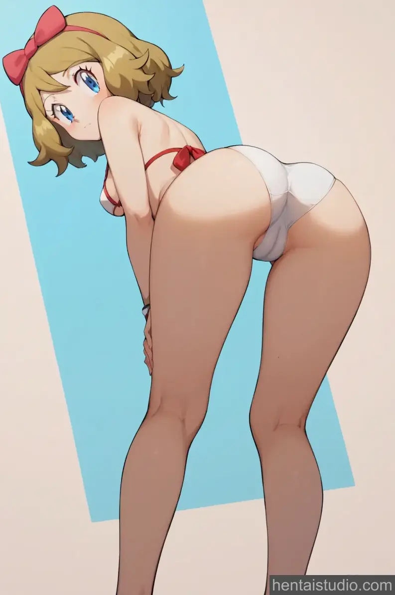 Serena from Pokemon hentai art 19 of 95