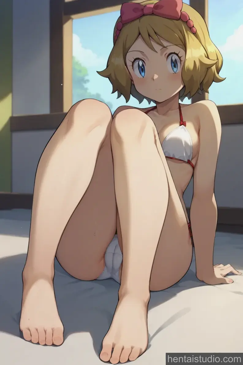 Serena from Pokemon hentai art 73 of 95