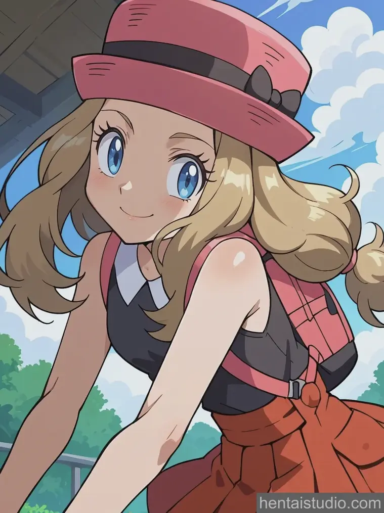 Serena from Pokemon hentai art 10 of 200