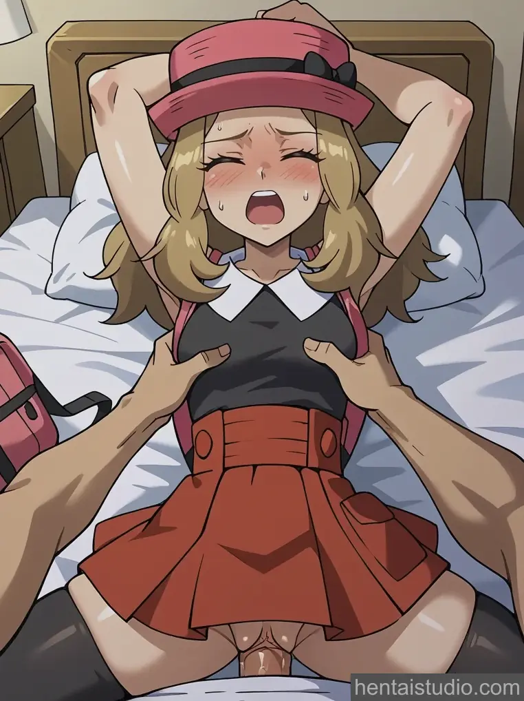 Serena from Pokemon hentai art 115 of 200