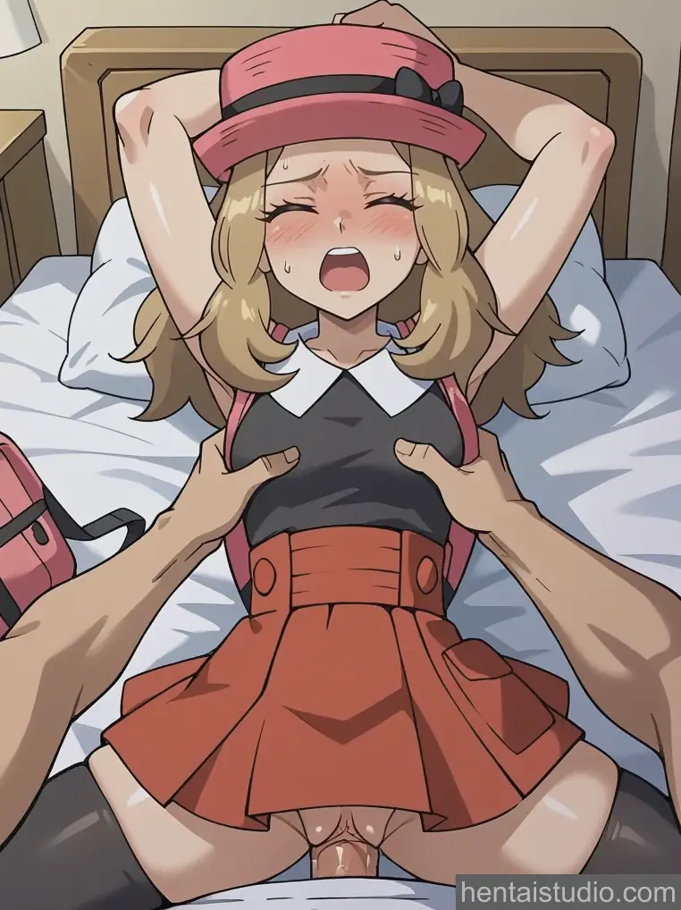 Serena from Pokemon hentai art 116 of 200