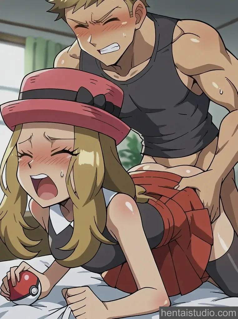 Serena from Pokemon hentai art 142 of 200