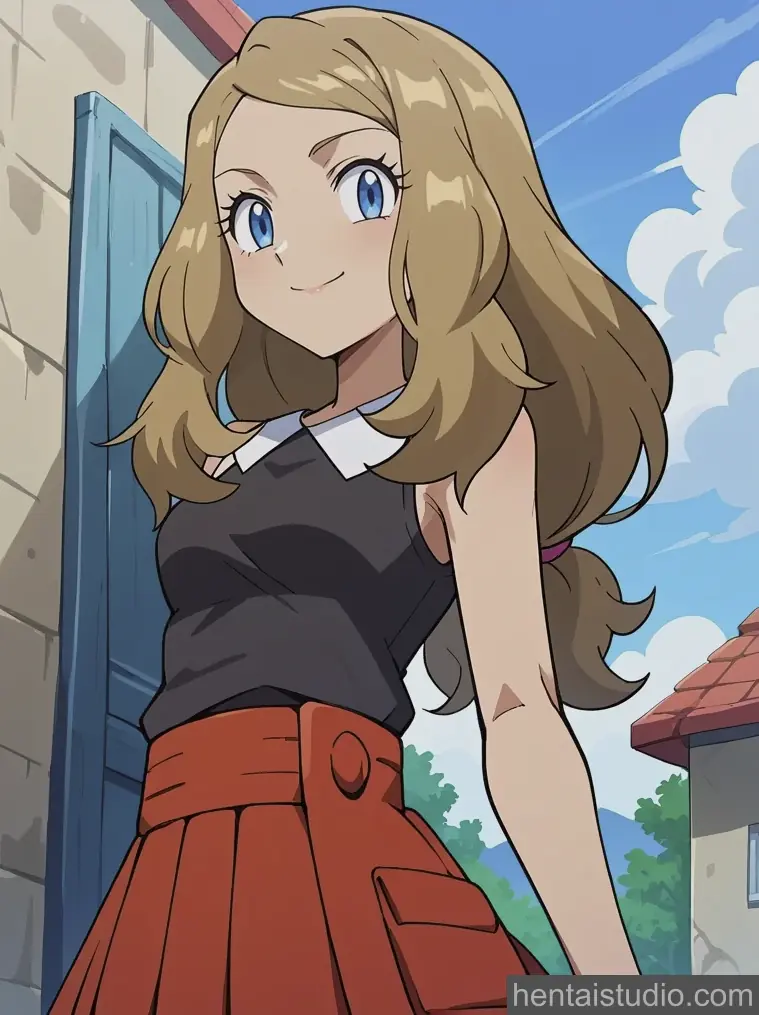 Serena from Pokemon hentai art 15 of 200