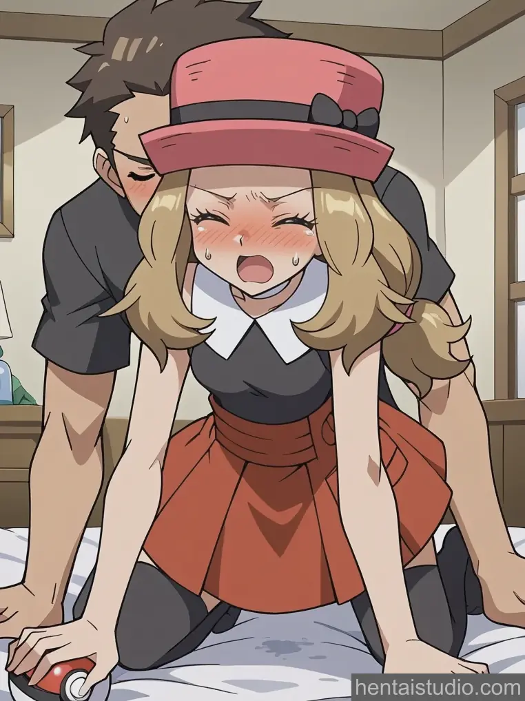 Serena from Pokemon hentai art 155 of 200