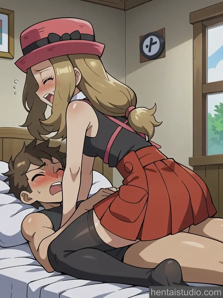 Serena from Pokemon hentai art 161 of 200