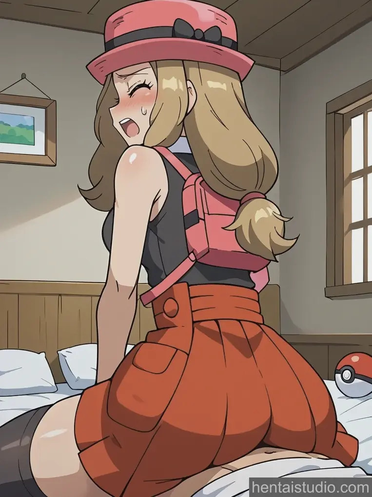 Serena from Pokemon hentai art 162 of 200