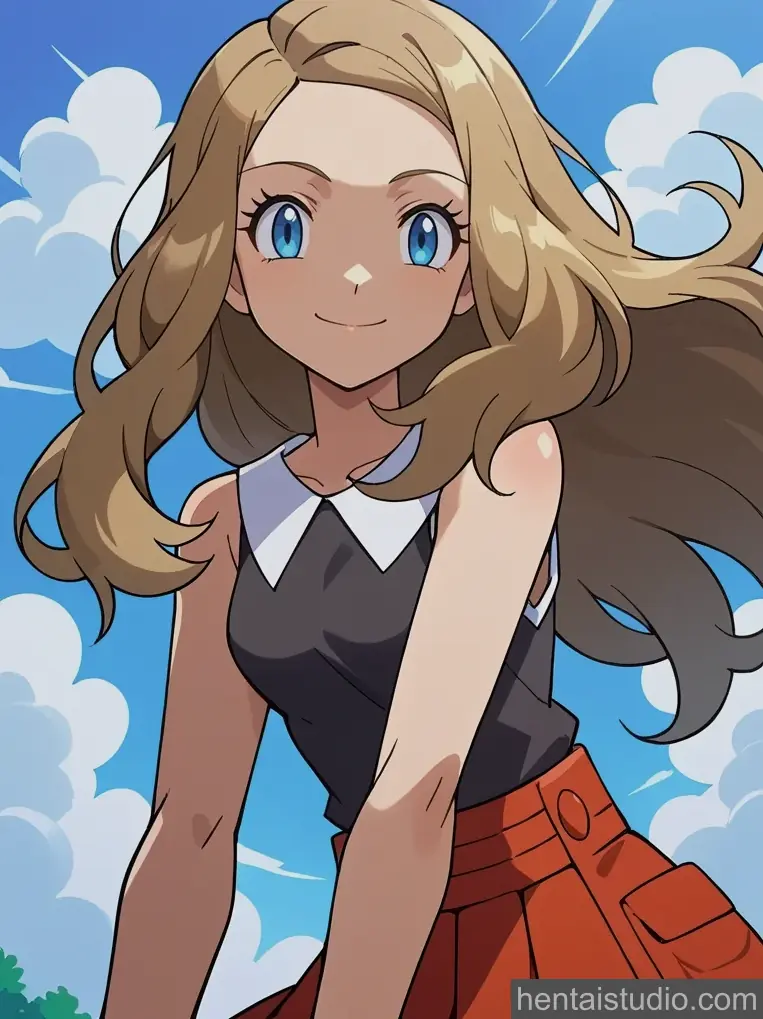 Serena from Pokemon hentai art 19 of 200