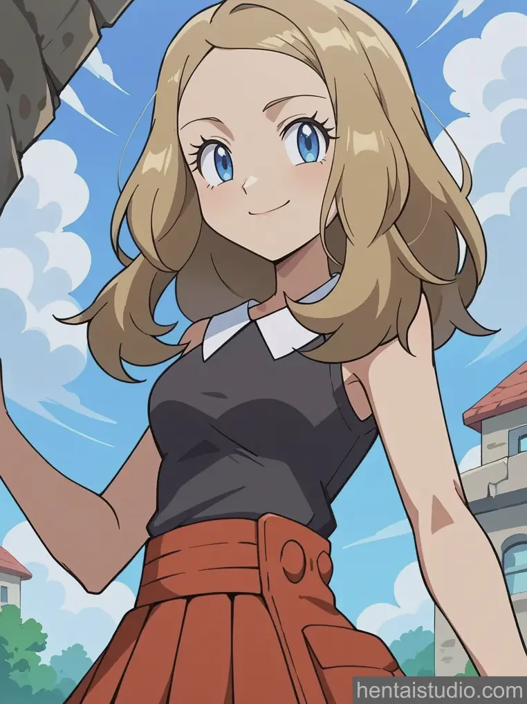 Serena from Pokemon hentai art 20 of 200
