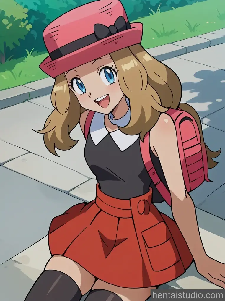 Serena from Pokemon hentai art 27 of 200