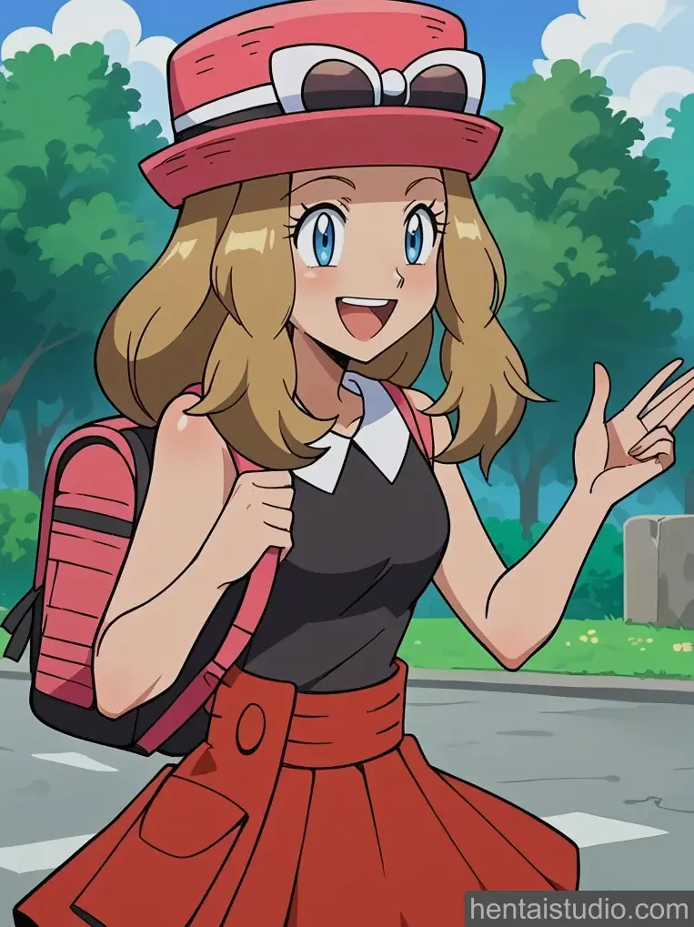 Serena from Pokemon hentai art 30 of 200