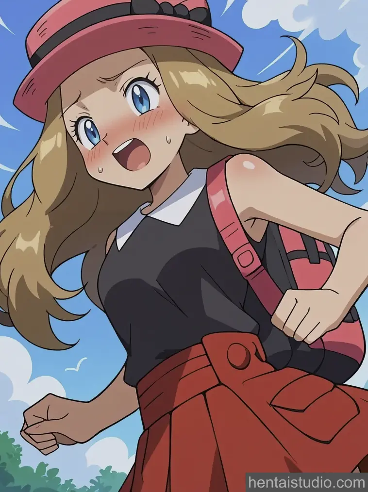 Serena from Pokemon hentai art 38 of 200
