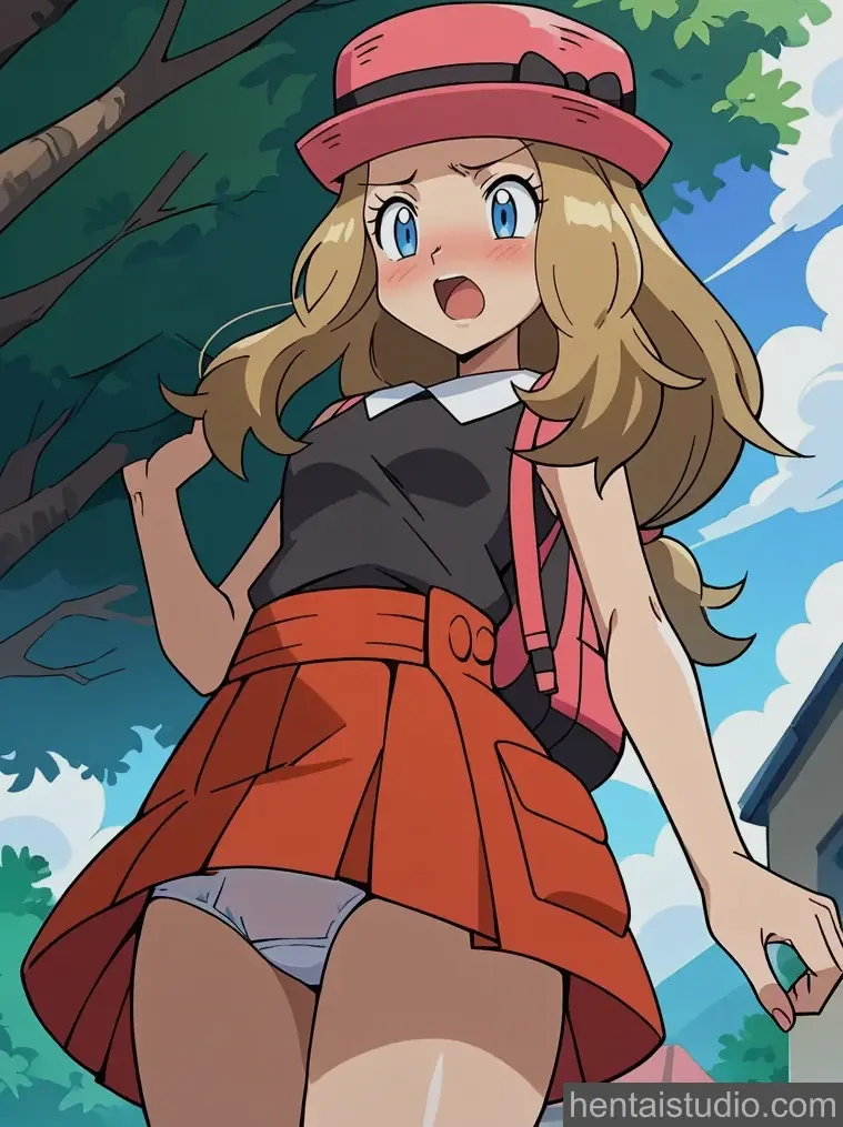 Serena from Pokemon hentai art 40 of 200