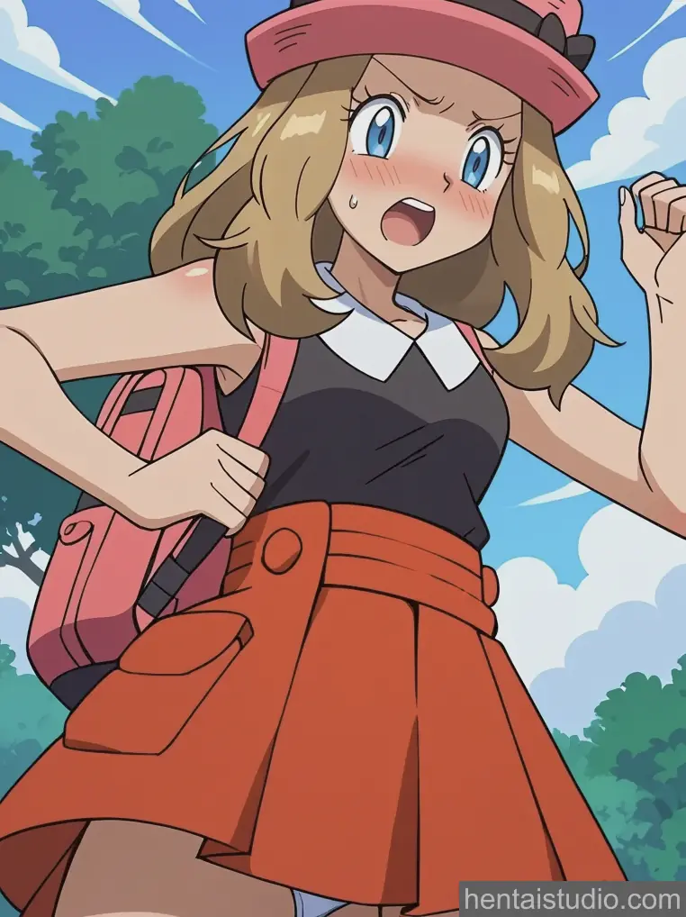 Serena from Pokemon hentai art 42 of 200