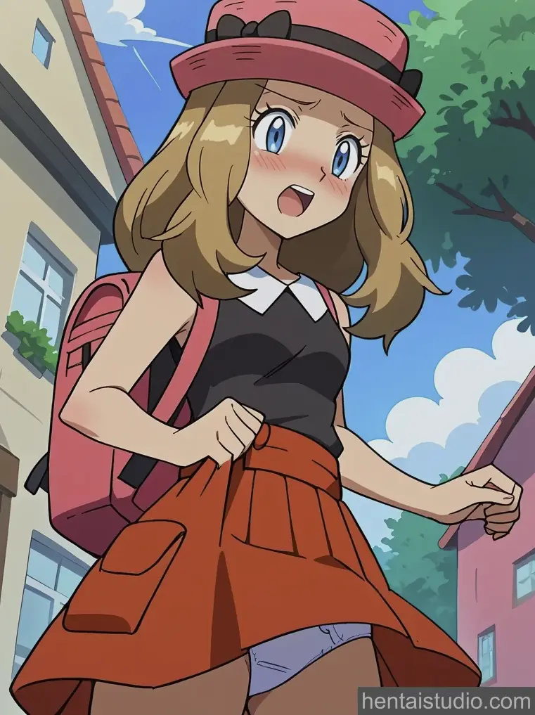 Serena from Pokemon hentai art 43 of 200